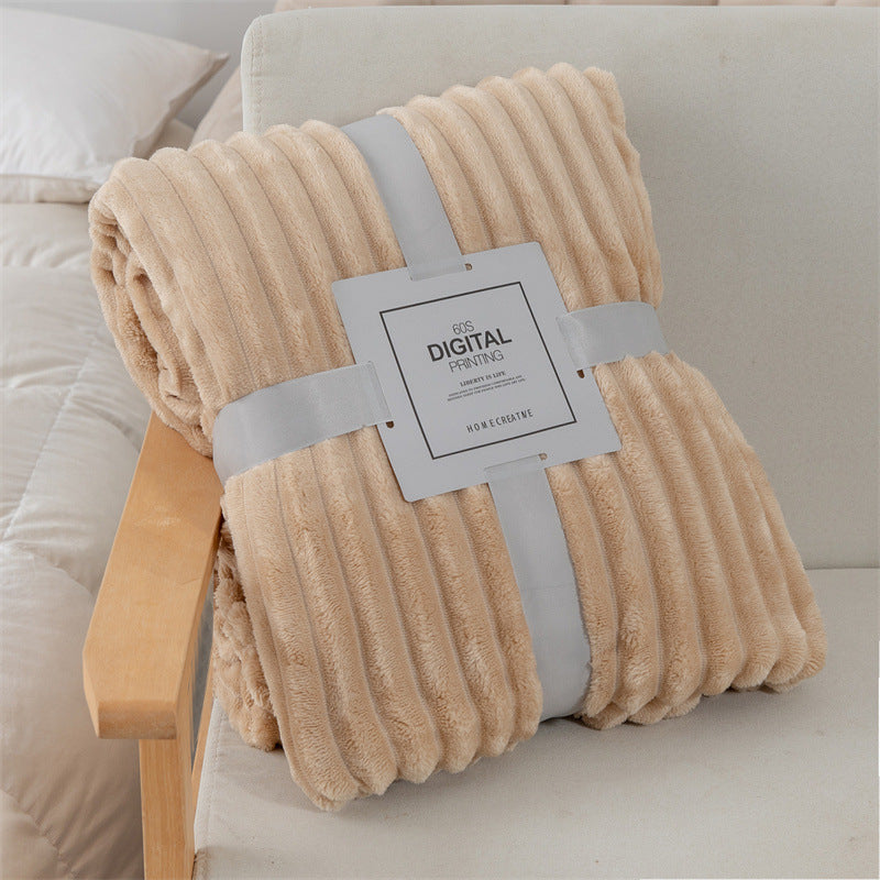 Flannel Blanket Coral Fleece Cover Blanket