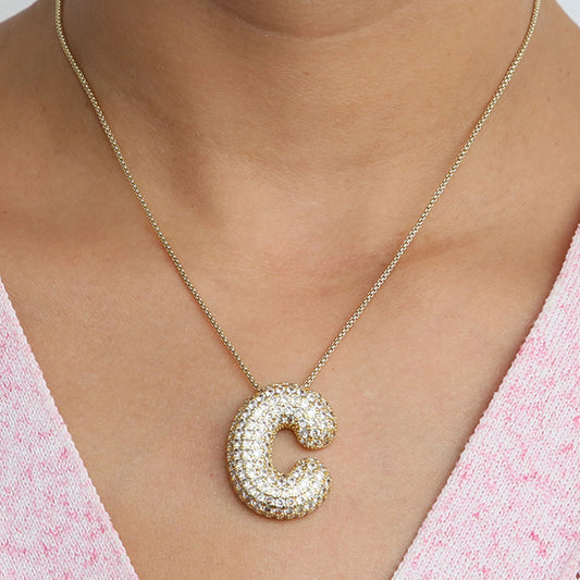 26 English alphabet necklaces