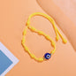 Braided devil eye bracelet hand-knotted bracelet