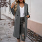 European and American foreign trade temperament commuter lapel cardigan jacket women's clothing
