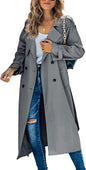 European and American women's winter and autumn windbreaker jacket