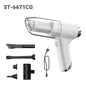 On-the-go wireless car vacuum cleaner small hand-held blow-suction dual-purpose locomotive with super suction and strong car interior