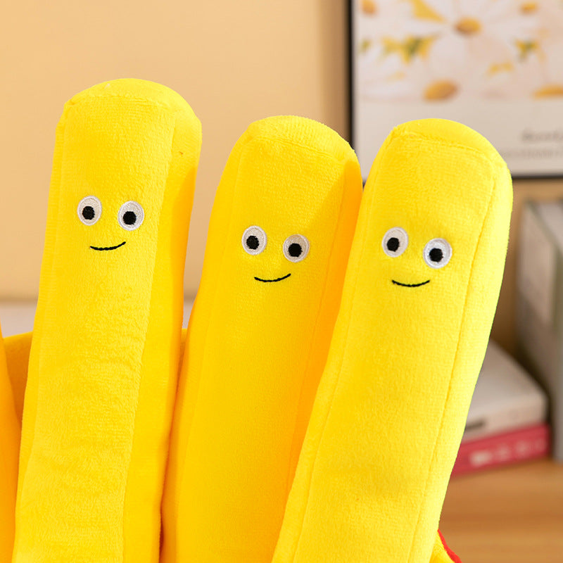 New burger pillow French fries plush toy doll wholesale children girl doll doll pillow