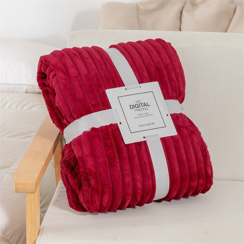 Flannel Blanket Coral Fleece Cover Blanket