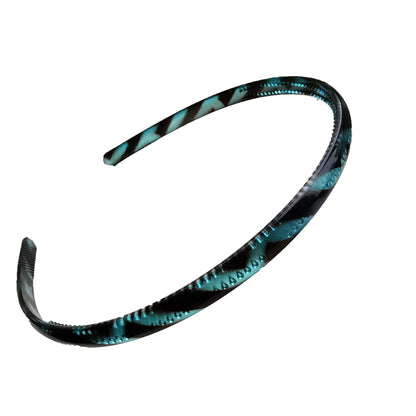 Plastic toothed non-slip headband
