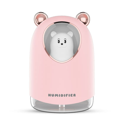 Colorful Cool Mini Cute Humidifier USB 300ml Portable Suitable for Home Car Bedroom Office and Travel