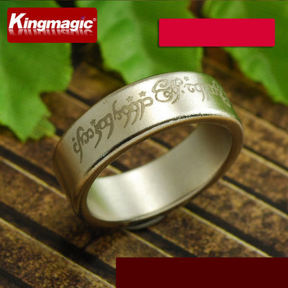 Black circle magnetic ring magnetic ring