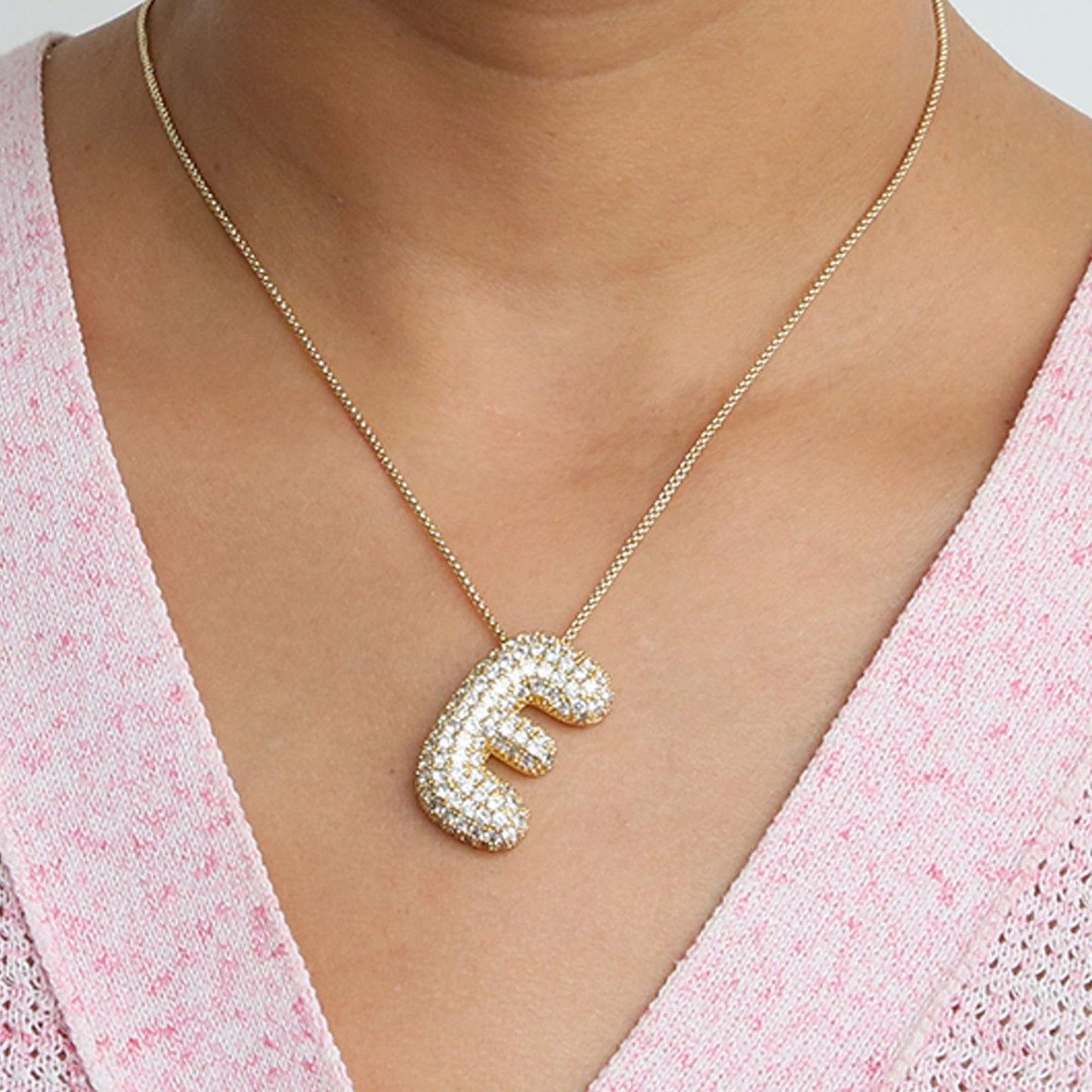 26 English alphabet necklaces