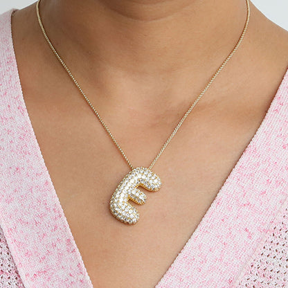 26 English alphabet necklaces