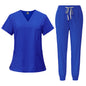 Quick-drying short-sleeved surgical gown for dental nurses and doctors