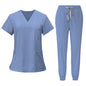 Quick-drying short-sleeved surgical gown for dental nurses and doctors