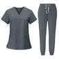 Quick-drying short-sleeved surgical gown for dental nurses and doctors