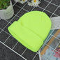 Winter knitted hats, melon-shaped hats, warm woolen hats for men and women