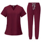 Quick-drying short-sleeved surgical gown for dental nurses and doctors