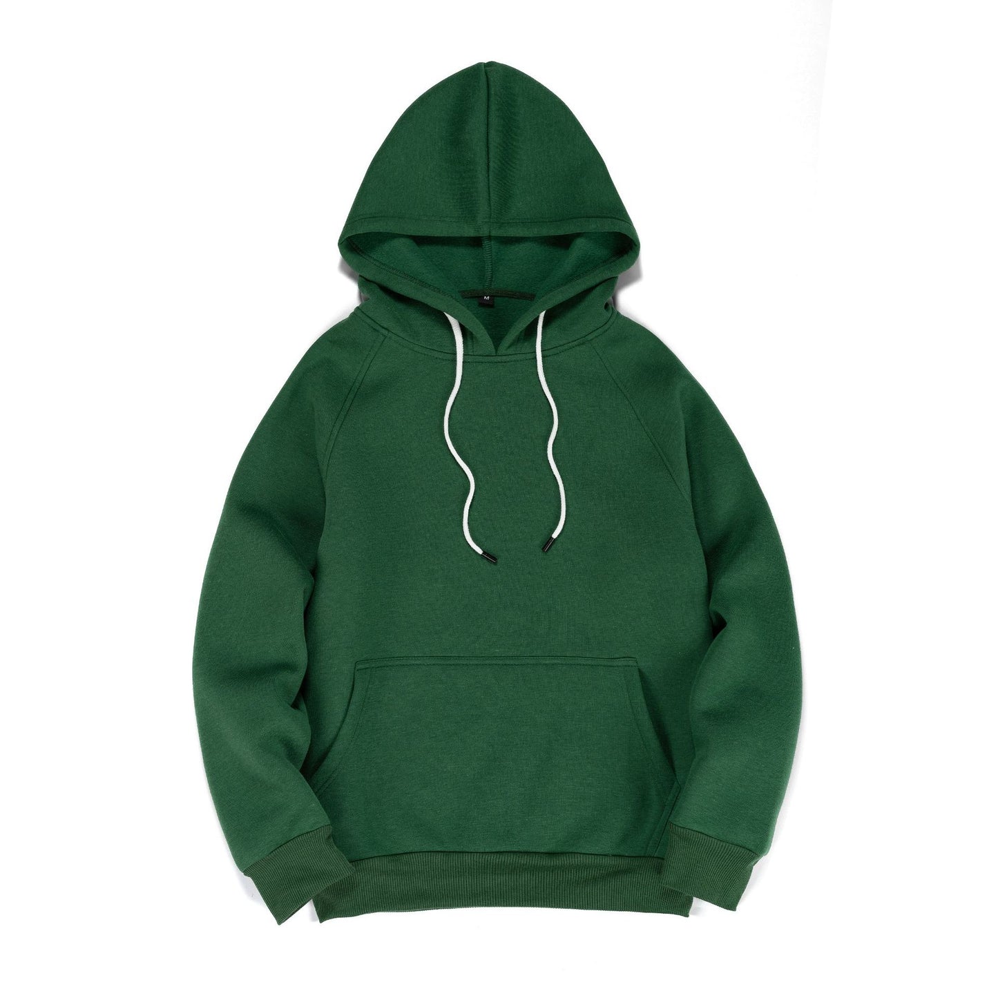Oversized long-sleeved hooded sweatshirt