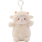 Cute plush animal pendant keychain car keychain doll pendant