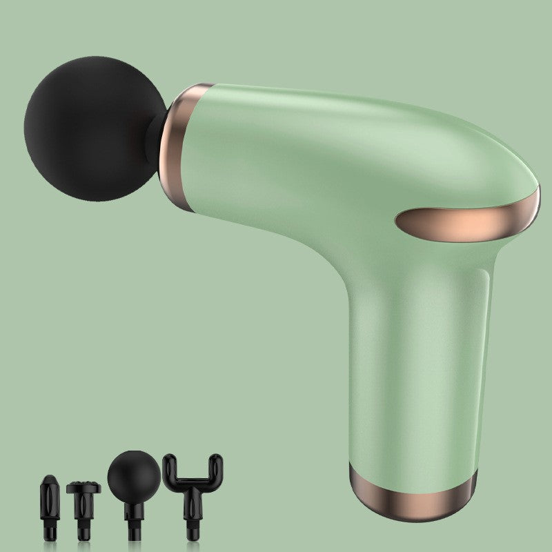 Mini portable fitness muscle relaxation cervical massager fascia gun