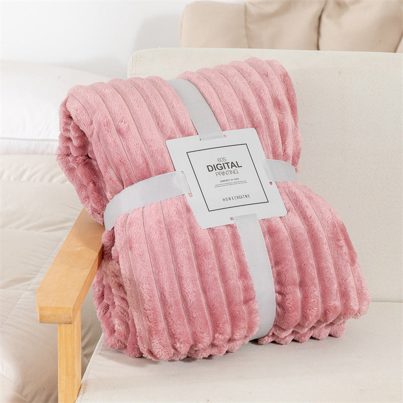 Flannel Blanket Coral Fleece Cover Blanket