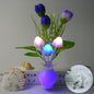 LED light control sensor lamp vase night light