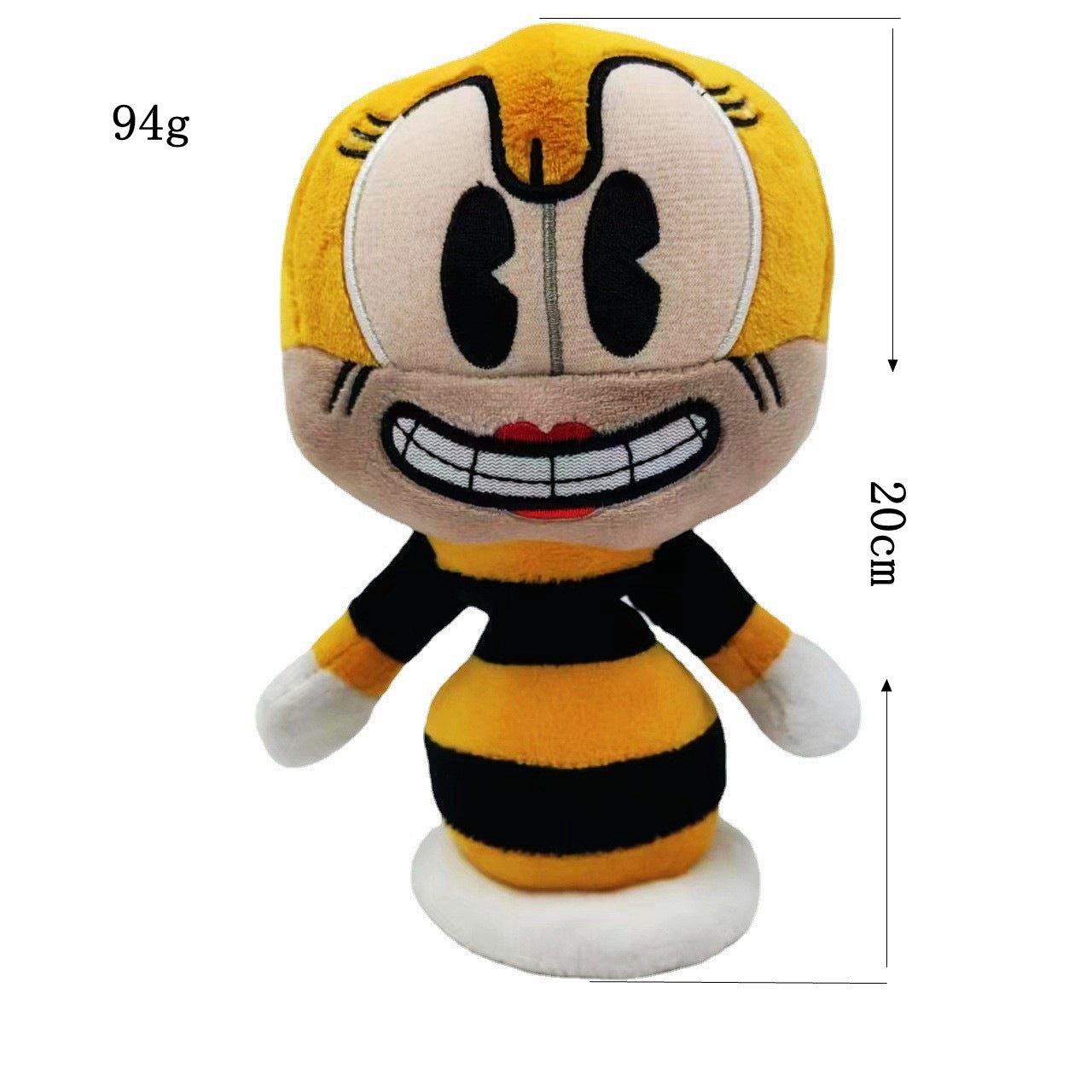 European and American new The Cuphead Show children's doll Cuphead Adventure Teacup King plush toy