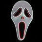 Glowing horror scream mask movie same style luminous mask