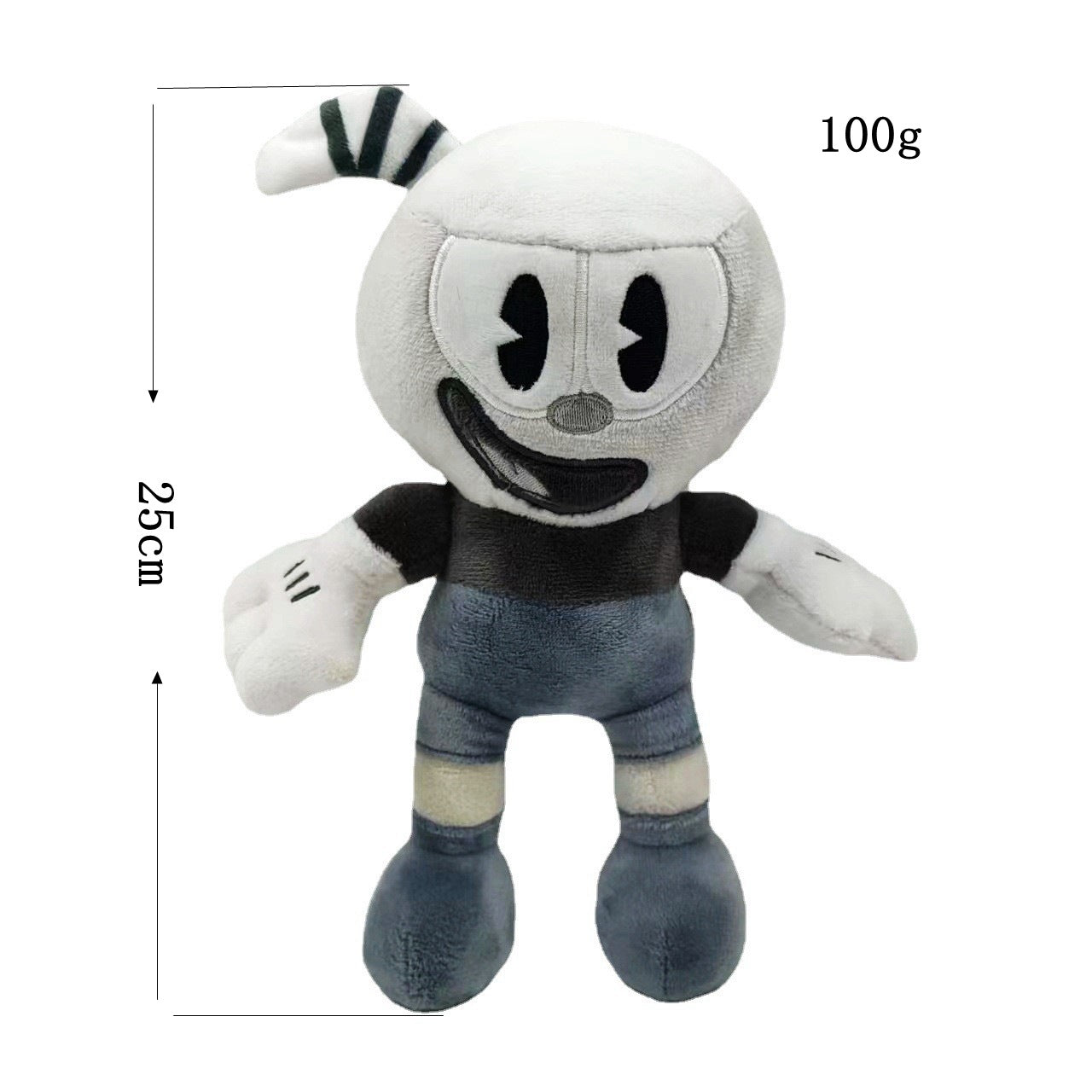 European and American new The Cuphead Show children's doll Cuphead Adventure Teacup King plush toy