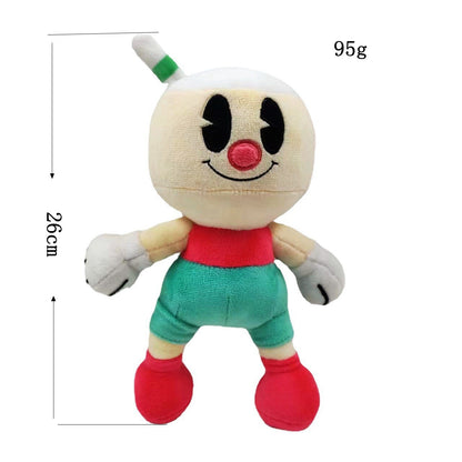 European and American new The Cuphead Show children's doll Cuphead Adventure Teacup King plush toy