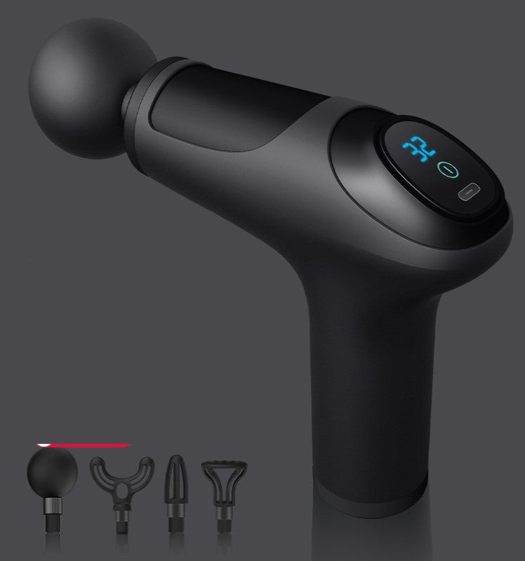 Mini portable fitness muscle relaxation cervical massager fascia gun