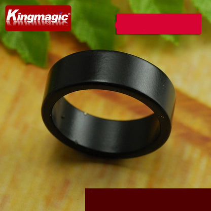 Black circle magnetic ring magnetic ring