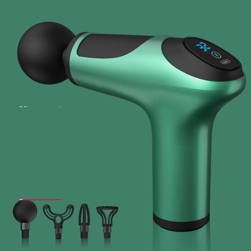Mini portable fitness muscle relaxation cervical massager fascia gun