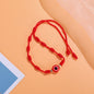 Braided devil eye bracelet hand-knotted bracelet