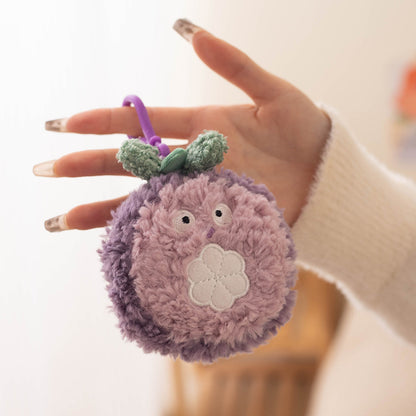Cute plush animal pendant keychain car keychain doll pendant