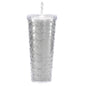 Large capacity, high appearance, colorful gradient double-layer creative internet celebrity new large fish scale cup