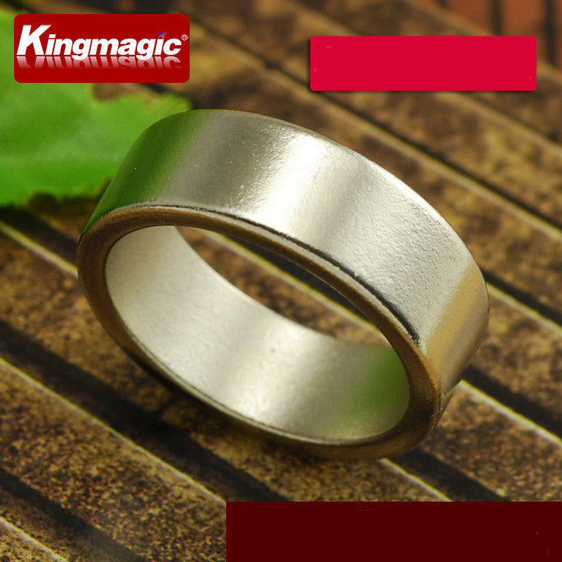 Black circle magnetic ring magnetic ring