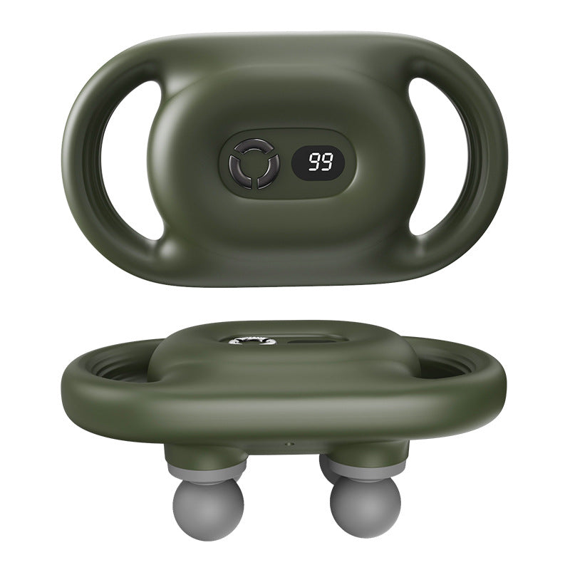 Mini portable fitness muscle relaxation cervical massager fascia gun