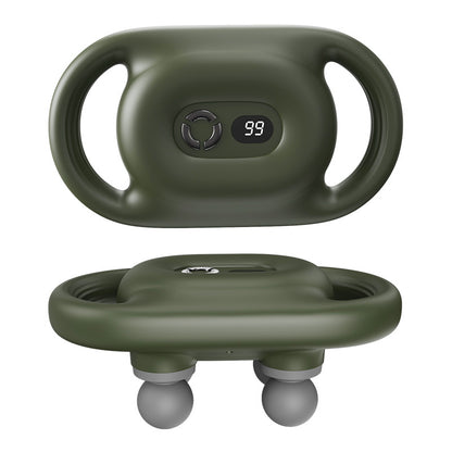 Mini portable fitness muscle relaxation cervical massager fascia gun