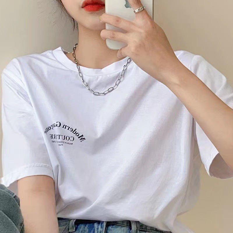 European and American style fashion double-layered love necklace for women splicing cold style women's hip-hop long sweater sweater chain ins trend