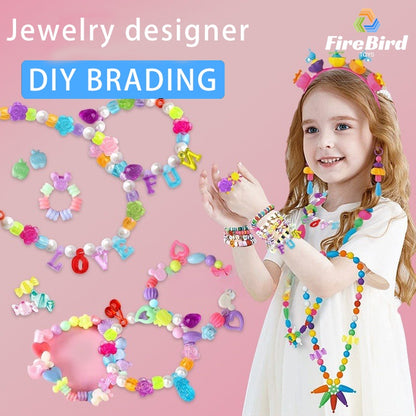 Toy Bead Handmade DIY, Material Girl Bracelet With Beads