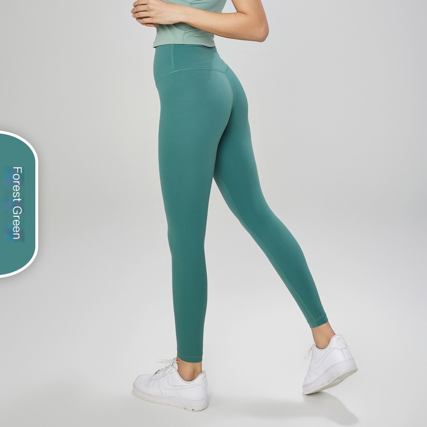 Sports fitness pants tight peach hip lift high waist nude sex yoga pants for women