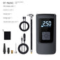 New portable car air pump intelligent digital display air pump bicycle tire basketball electric air pump cylinder