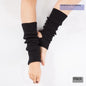 Children and adults Latin dance leg covers knitted sports protective woolen ballet leg warmers yoga foot warm socks