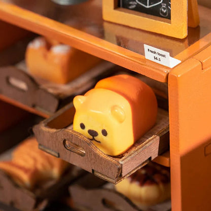 Rolife Becka's Baking House DIY Miniature House Kit, Only Supports TK And Independent Site Sales