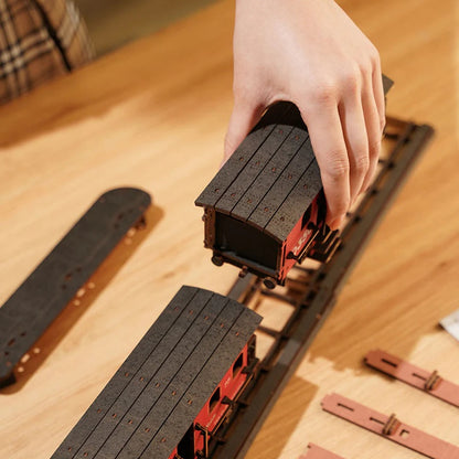 Rolife Steam Journey 3D Wooden Puzzle, Only Supports TK And Independent Website Platforms