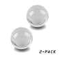 Clear Acrylic Contact Juggling Ball for Beginners Kids Mini Transparent Practice Juggling Ball for Small Hands