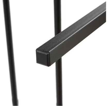 Full Size Metal Platform Bed Frame With Wooden Headboard And Footboard With USB LINER