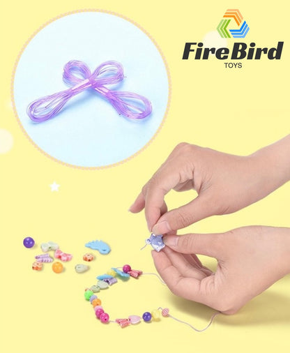 Toy Bead Handmade DIY, Material Girl Bracelet With Beads