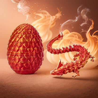 3D Dragon Egg Statue, Artificial Dragon Design Toys, Home Gift Decoration Craft, Year Of The Dragon Decoration, Party Supplies, Father's Day Gifts