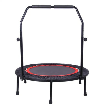 40 Inch Mini Exercise Trampoline For Adults Or Kids Indoor Fitness Rebounder Trampoline With Safety Pad Max. Load 300LBS