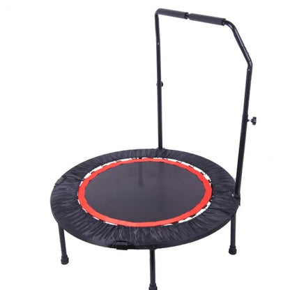 40 Inch Mini Exercise Trampoline For Adults Or Kids Indoor Fitness Rebounder Trampoline With Safety Pad Max. Load 300LBS