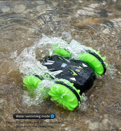 Remote Controlled High-speed Car, Four-wheel Drive Off-road Vehicle, Stunt High-speed Flipping Car, 2-in-1 Toy